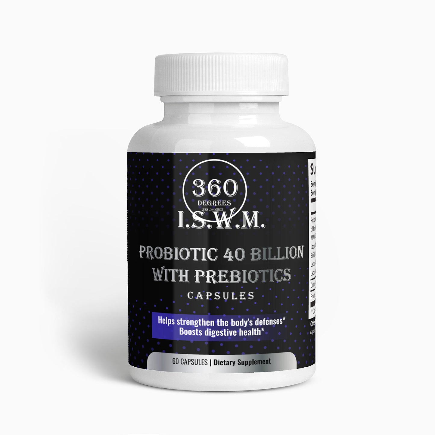 Probiotic 40 Billion with Prebiotics