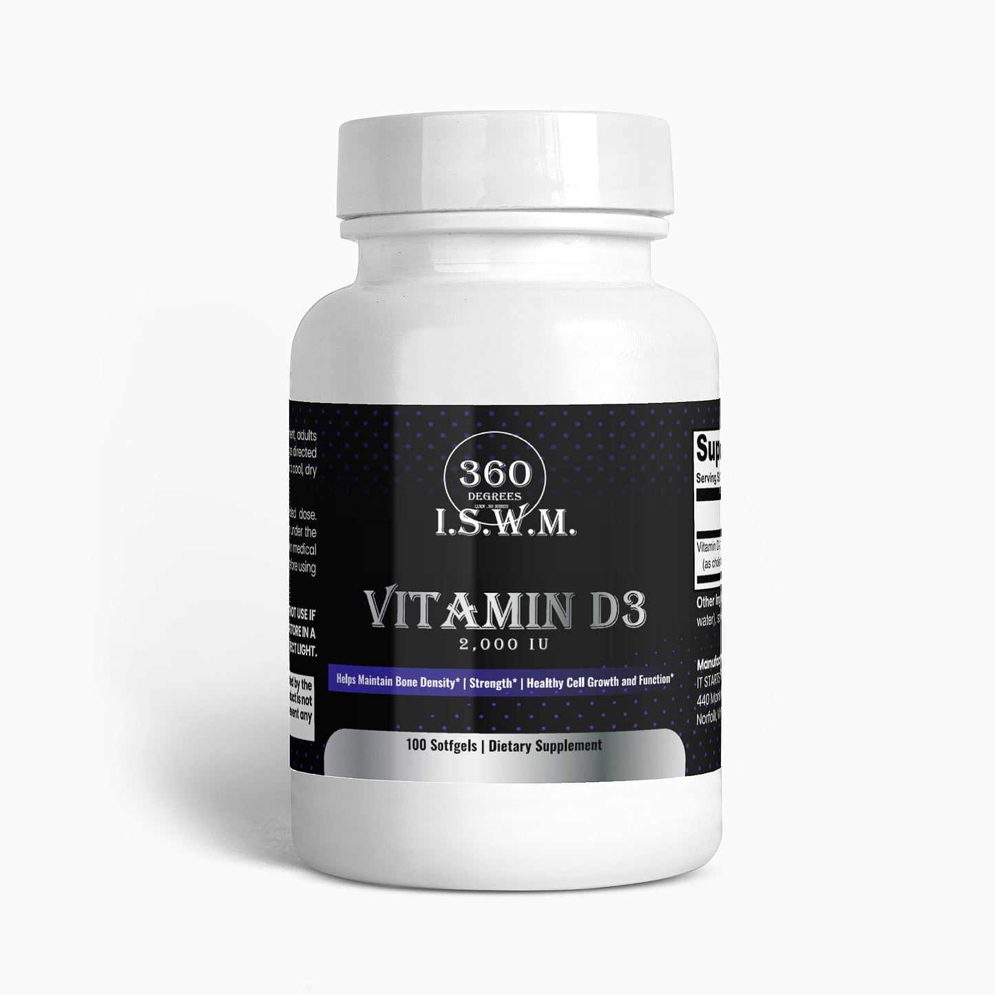 Vitamin D3 2,000 IU