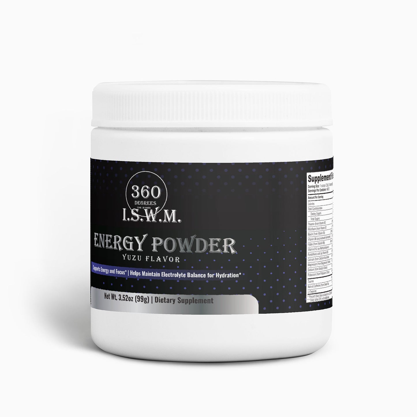 Energy Powder (Yuzu Flavor)